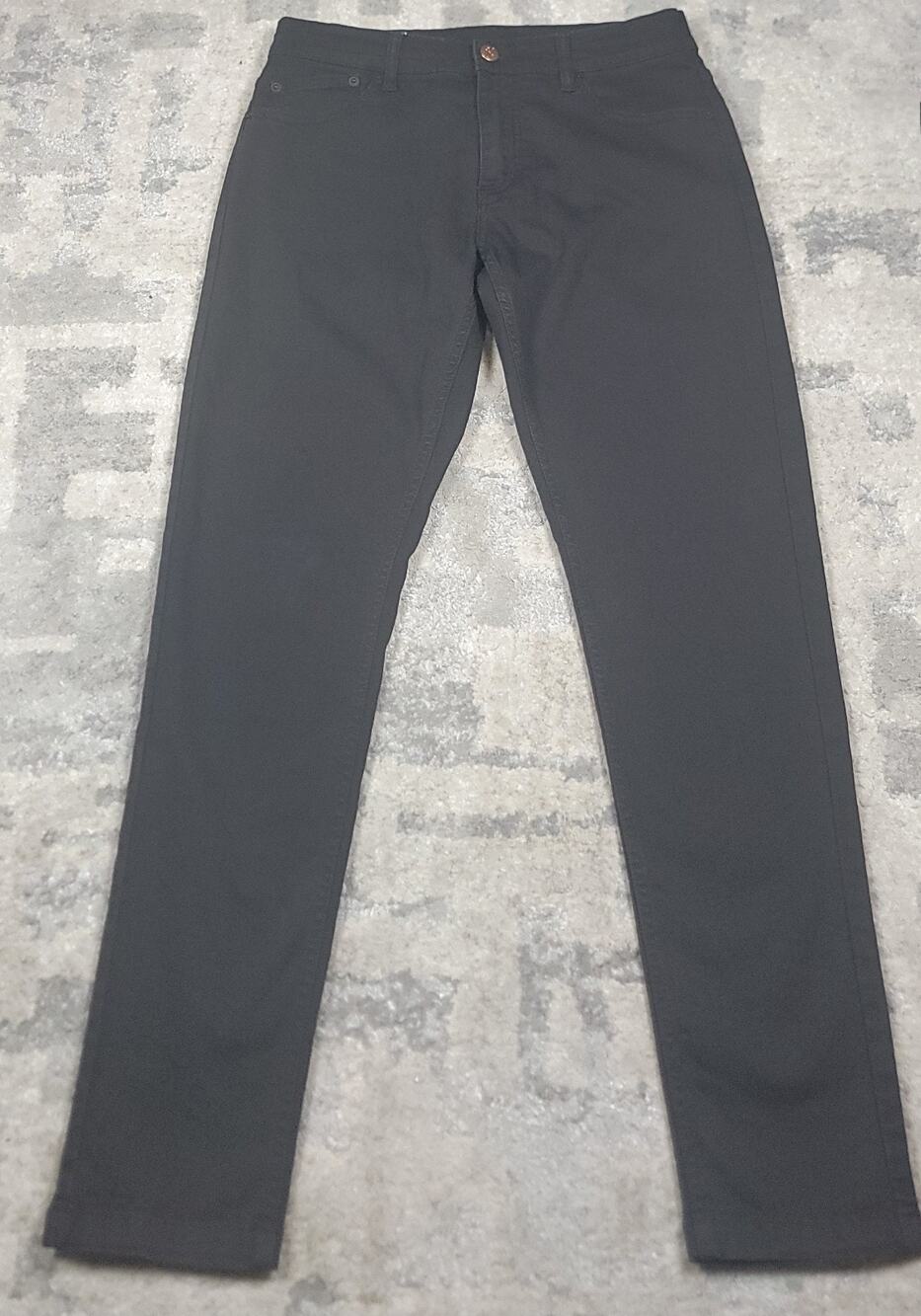 Mugsy Men's Squid Inks Tapered Stretch Black Denim Slim Fit Jeans Sz 32x29.5